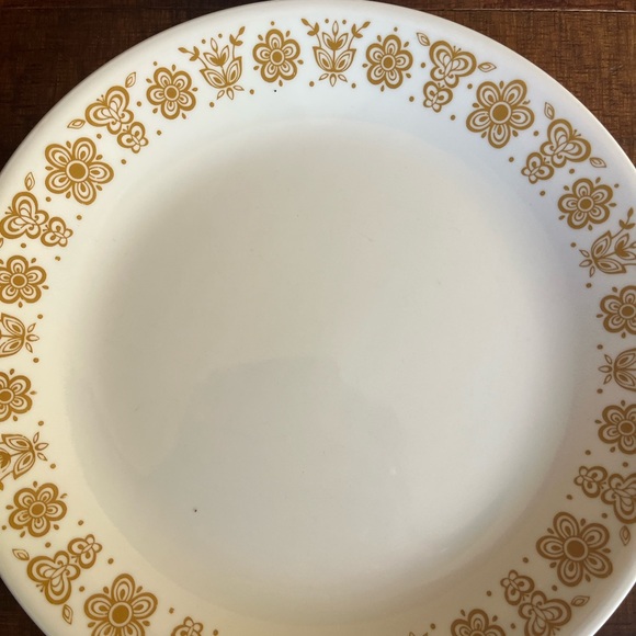 Set of 6 Vintage Corelle Butterfly Gold Dinner Plates 10 1/4” Lovely! - Picture 2 of 4